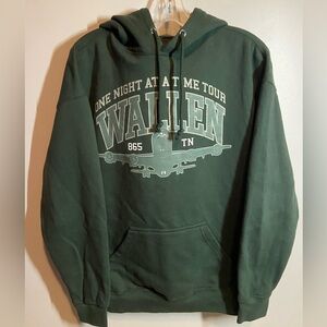 Morgan Wallen Forest Green One Night at a Time World Tour Hoodie